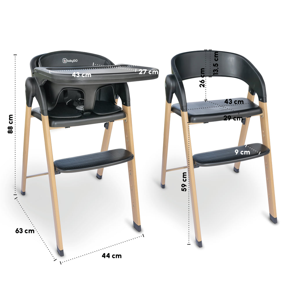 RetailSync:11470 BabyGo Levels Highchair