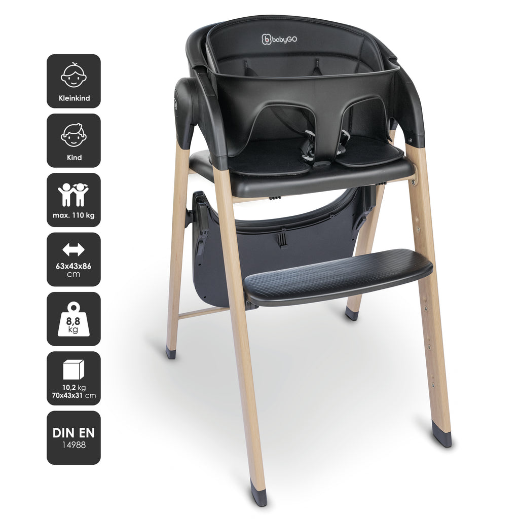 RetailSync:11474 BabyGo Levels Highchair