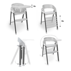 RetailSync:11476 BabyGo Levels Highchair