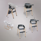 RetailSync:11461 BabyGo Levels Newborn Complete Highchair
