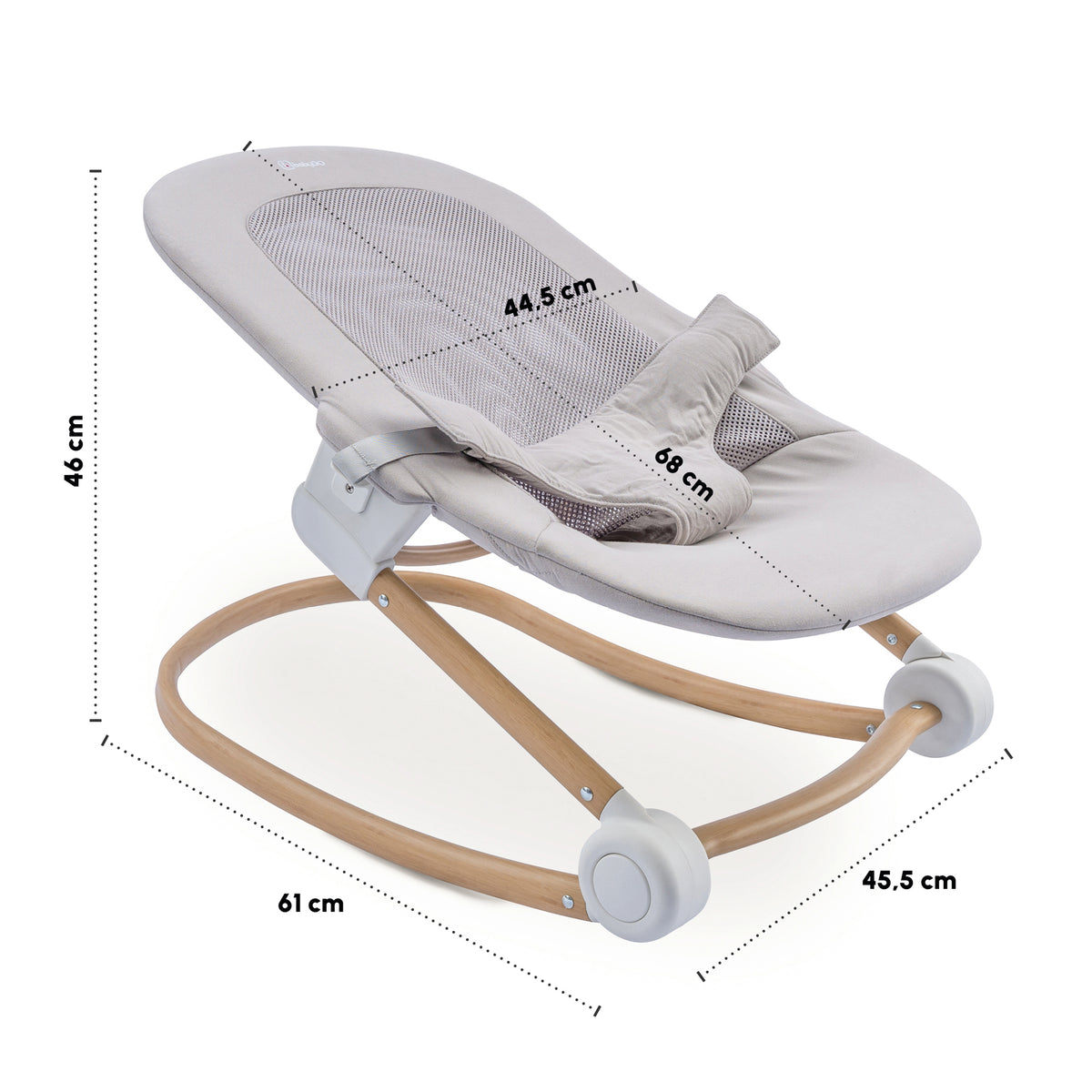 RetailSync:11464 BabyGo Levels Newborn Complete Highchair