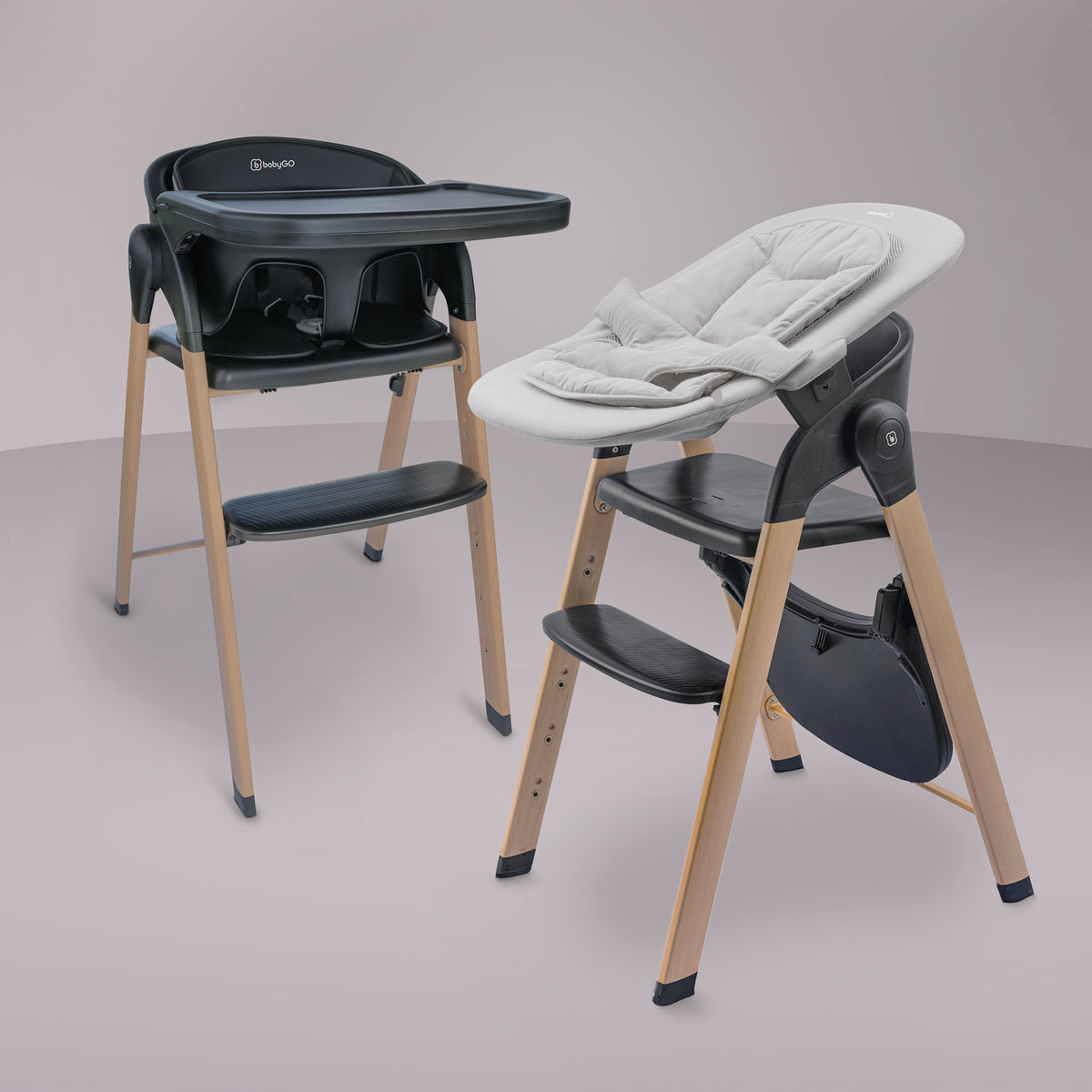 RetailSync:11467 BabyGo Levels Newborn Complete Highchair