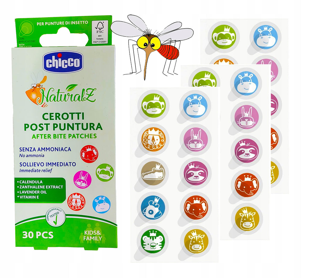 RetailSync:11521 Chicco Mosquito AfterBite Patches 30pcs 3y