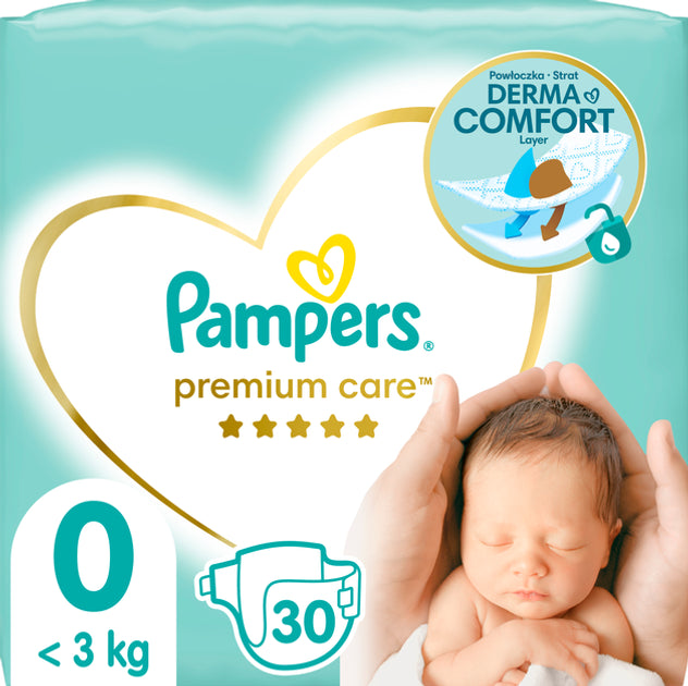 RetailSync:8515 Pampers New Baby Nappies Premium Care 0-3kg