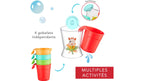RetailSync:11556 Sophie la Girafe Fresh Touch Collection Funny Bath Cups