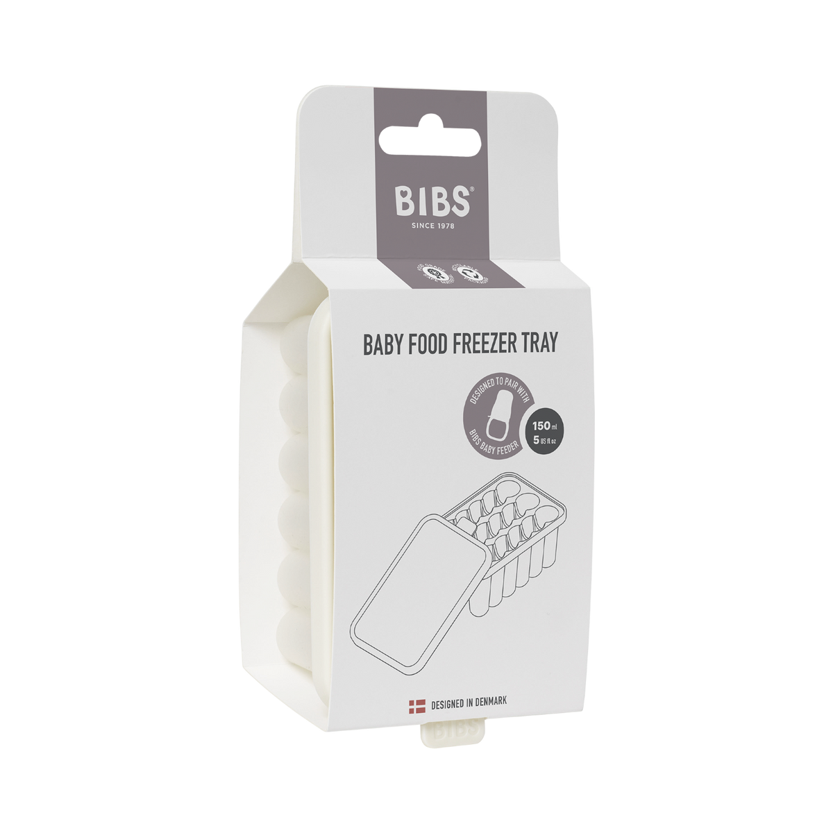 RetailSync:11836 Bibs Baby Food Freezer Tray 150ml