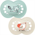 RetailSync:9173 Mam Soother Colours of Nature 12m 2pk Unisex