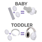 Dooky Ear Protection 2 in 1 Baby/Junior 0-12 Y