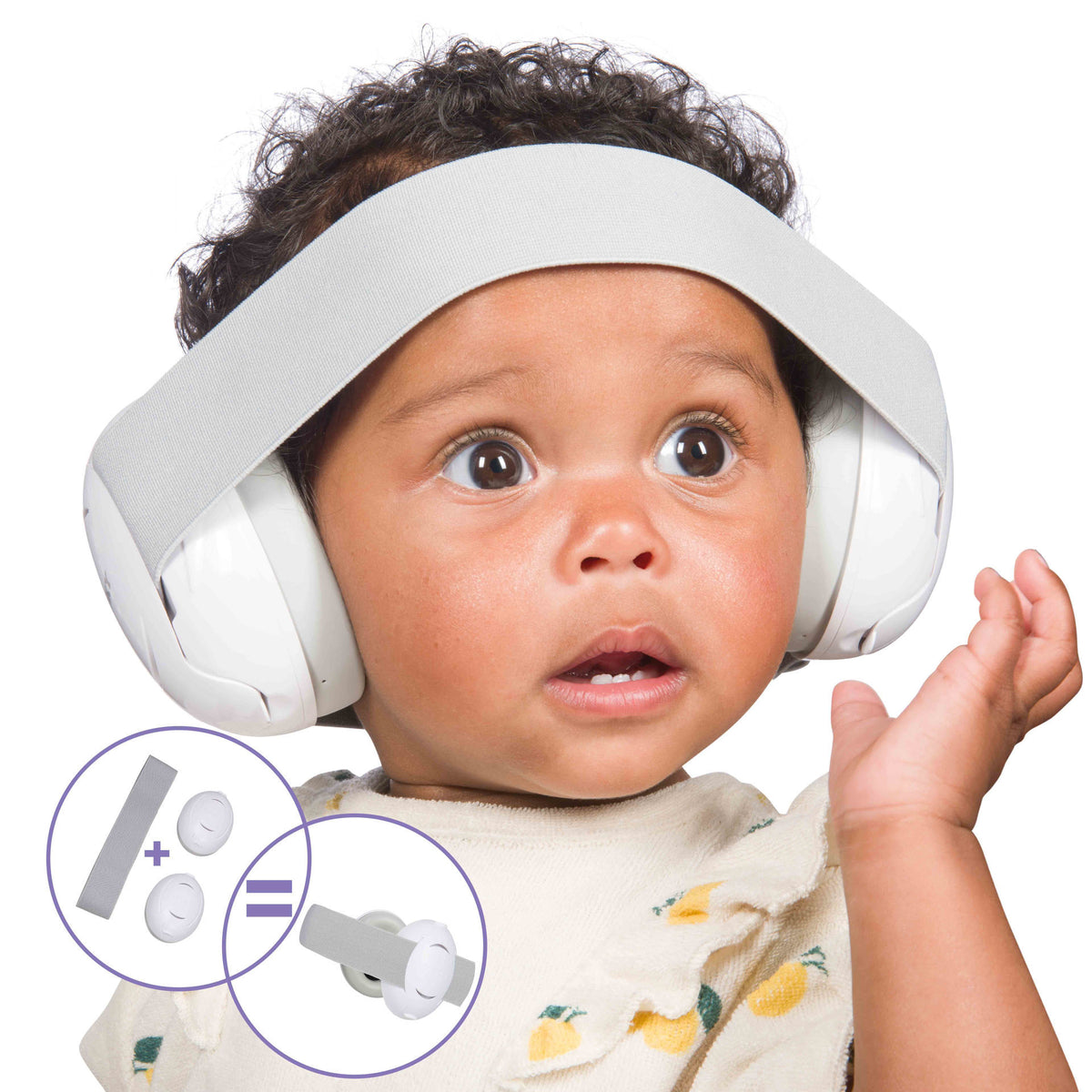Dooky Ear Protection 2 in 1 Baby/Junior 0-12 Y