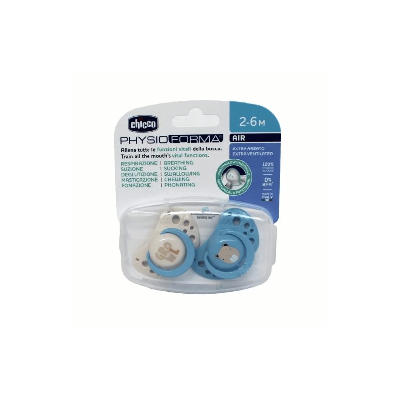 RetailSync:11968 Chicco Soother Physioforma Air Silicone 2/6m