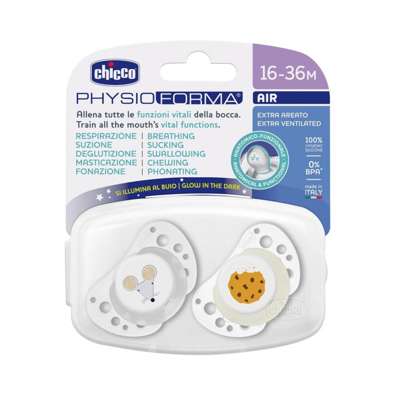 RetailSync:11967 Chicco Soother PhysioForma Air Silicone 16/36m