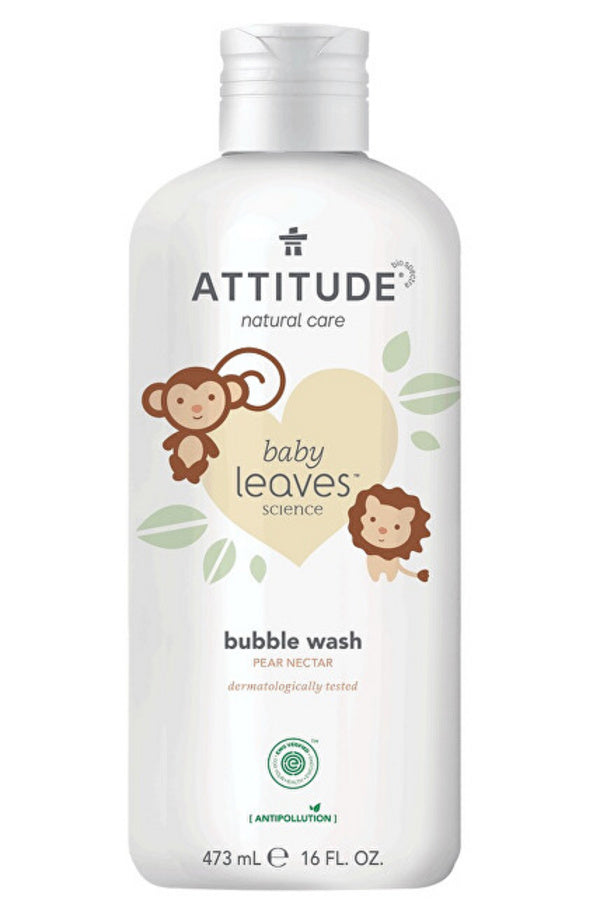 RetailSync:9799 Attitude Baby Leaves Bubble Wash 473ml