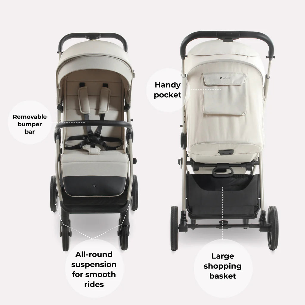 RetailSync:12028 My Babiie MB170 Plus Stroller