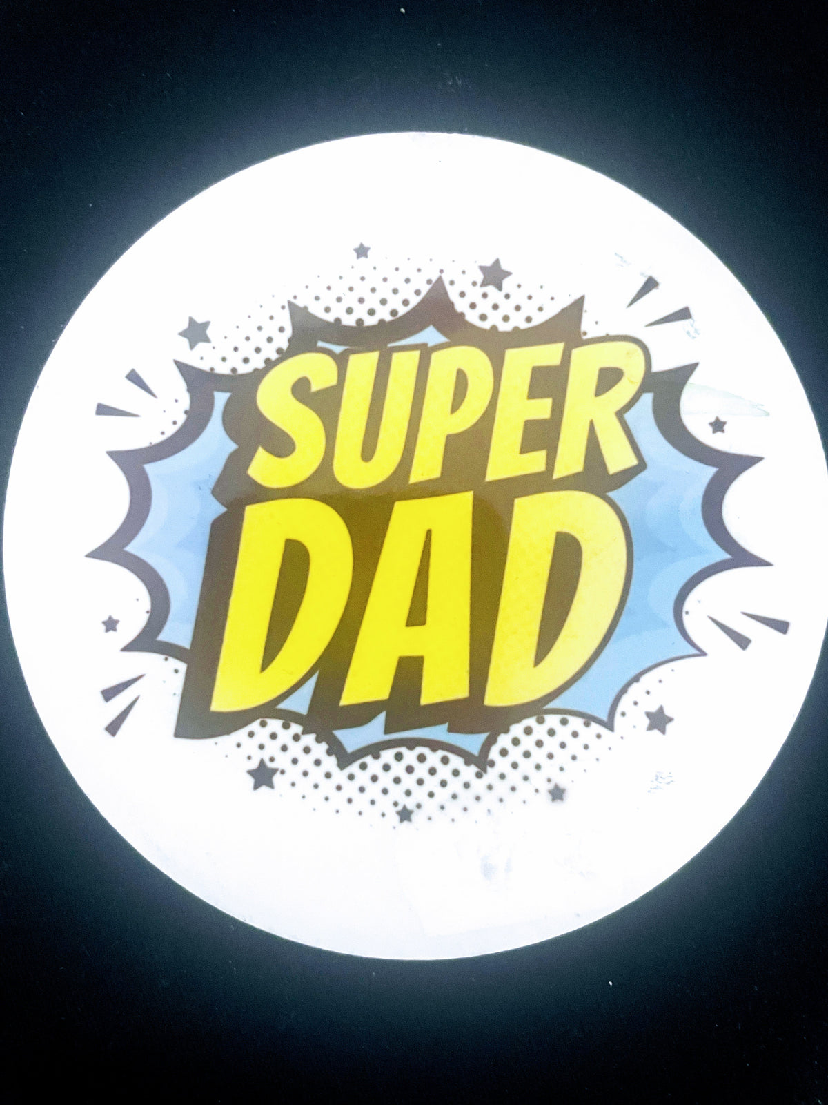 Lge Coaster - Super Dad