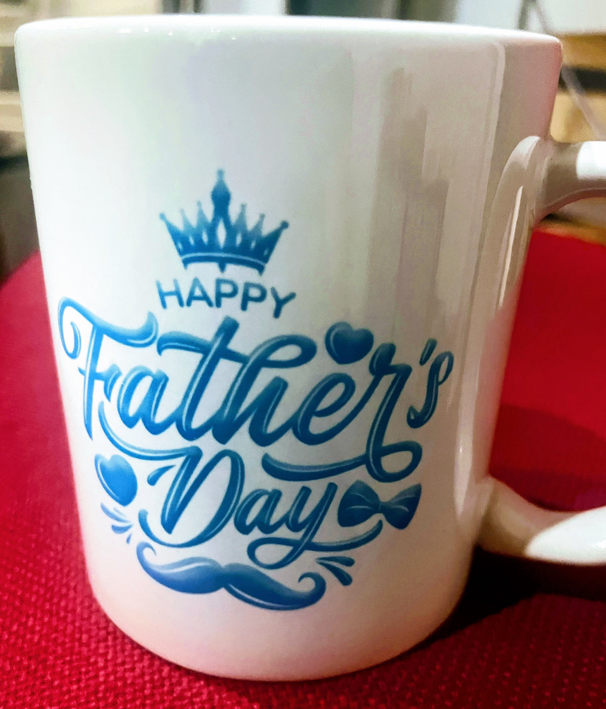 RetailSync:12052 Lge Mug -White - Happy Fathers Day !