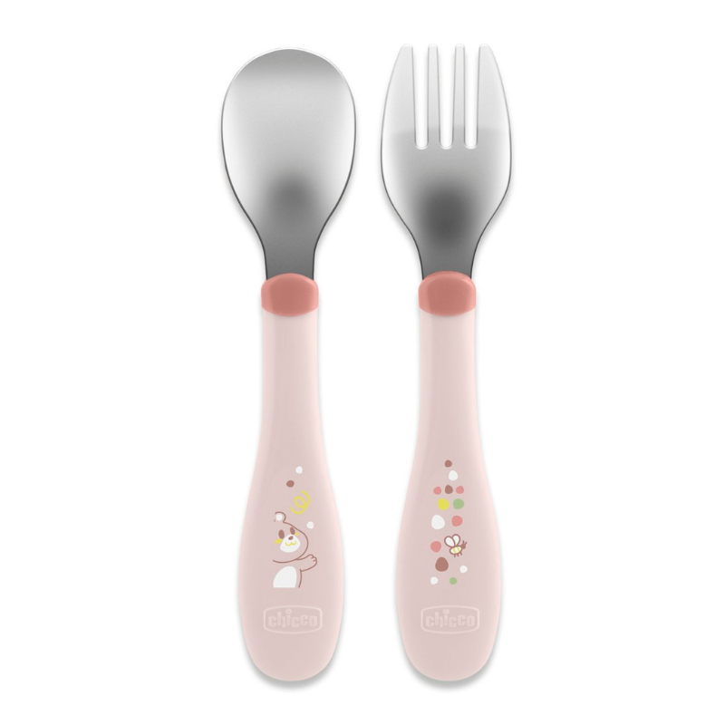 Chicco Metal Cutlery 18m+