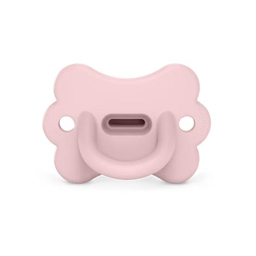 RetailSync:12212 Suavinex All Silicone Smoothie Soother Physiological SX PRO 0/6m Butterfly :Pink