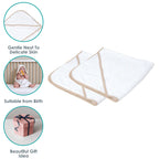 RetailSync:13638 Clair De Lune Essential Hooded Towel 2pk