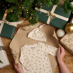 RetailSync:12249 Clair De Lune Organic Little Dreamers Romper Gift Set 0/3m
