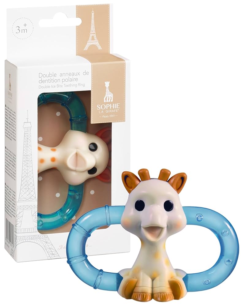 RetailSync:12272 Sophie La Girafe Once Upon A Time collection Double Ice Bite Teething Ring