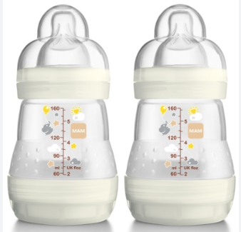 RetailSync:10222 Mam Easy Start Anti Colic Bottle 2pk 160ml