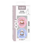 RetailSync:12325 Bibs Colours Soother Latex Size 2 x Moomin