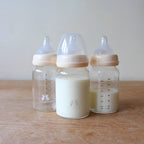 Fraupow Glass Combi-Feed Bottles 180ml 3pk