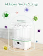 RetailSync:12393 MomCozy 8-1 Steam Steriliser & Dryer