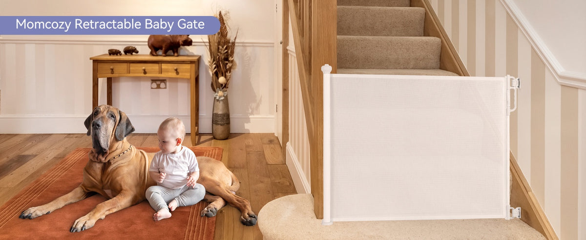 RetailSync:12442 MomCozy Retractable Baby Gate