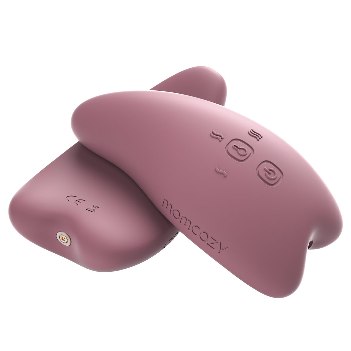 RetailSync:12461 MomCozy Warming & Vibrating Lactation Massager: Double