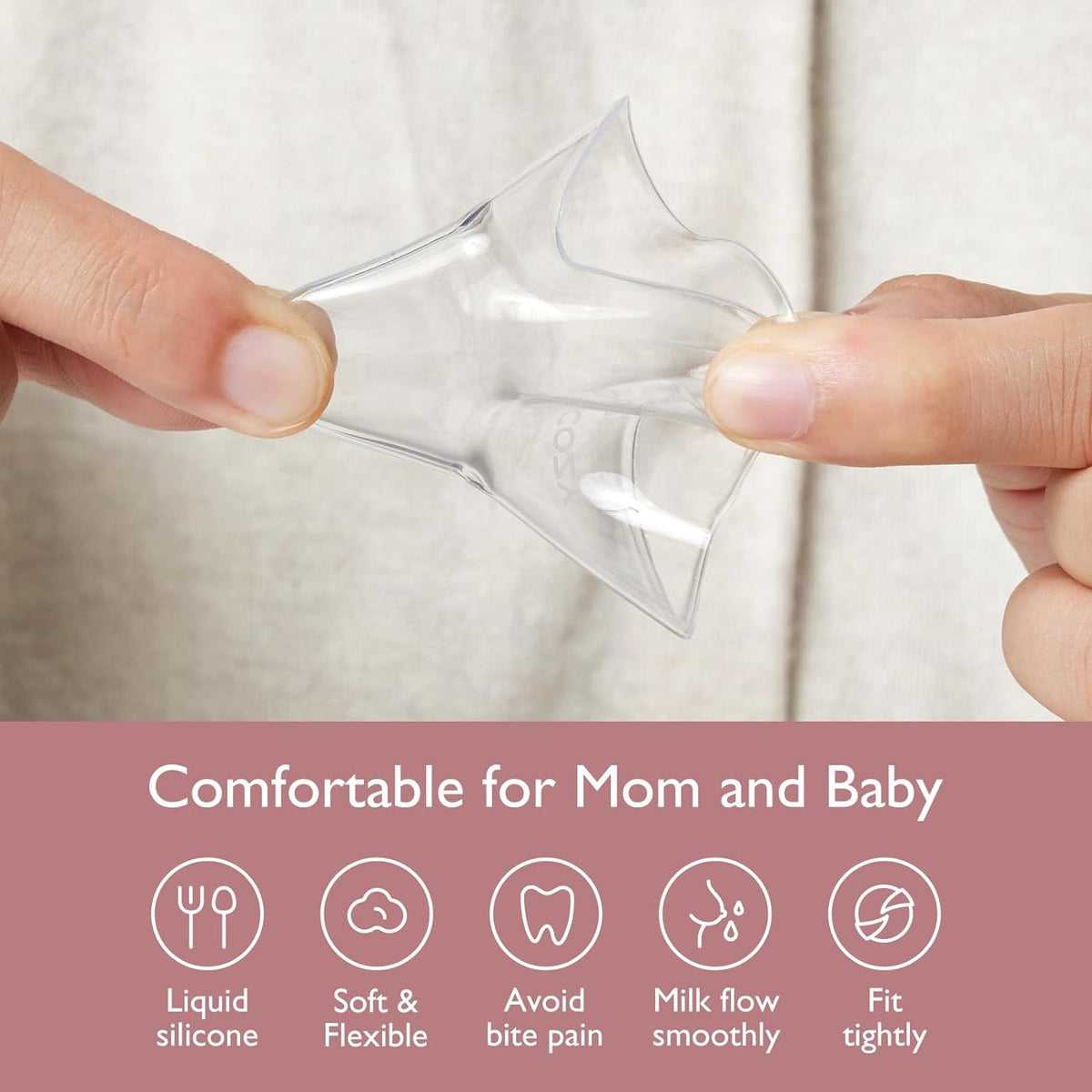 RetailSync:12484 MomCozy Nipple Shields