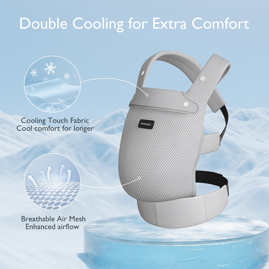 RetailSync:12663 MomCozy PureHug Baby Carrier 3m+ Air Mesh