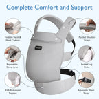 RetailSync:12665 MomCozy PureHug Baby Carrier 3m+ Air Mesh