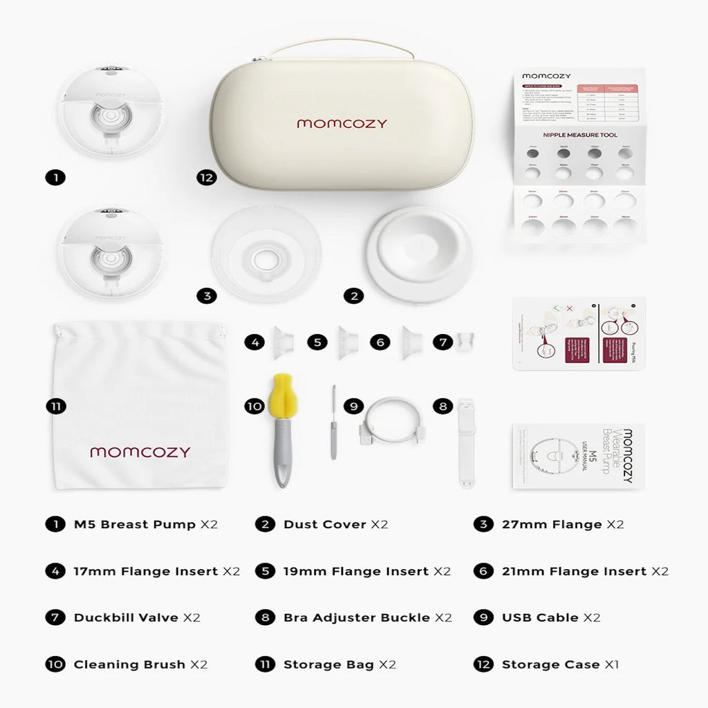RetailSync:12692 MomCozy M5 Wearable Electric Breast Pump
