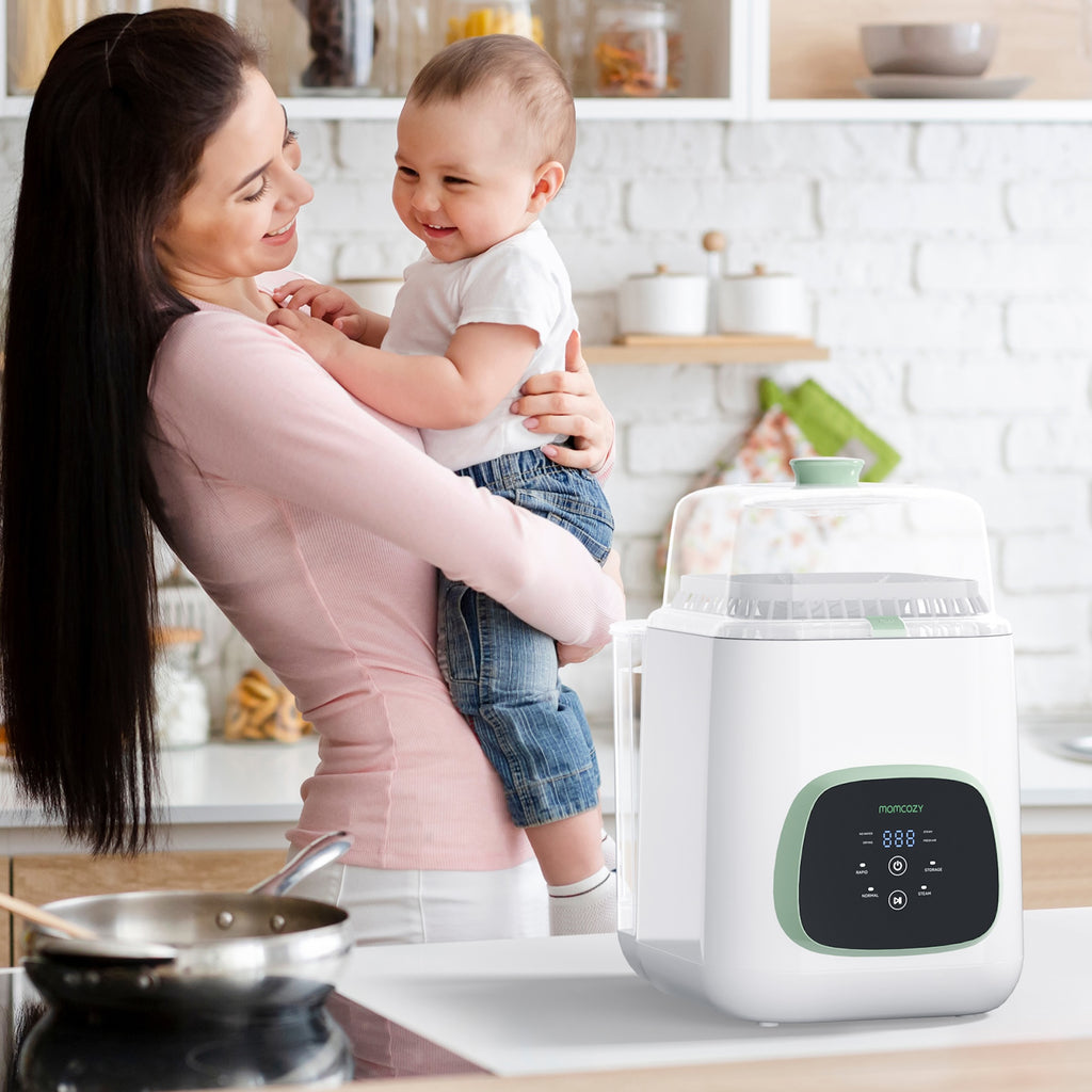 RetailSync:12703 MomCozy KleanPal PRO Baby Bottle Washer, Steriliser & Dryer