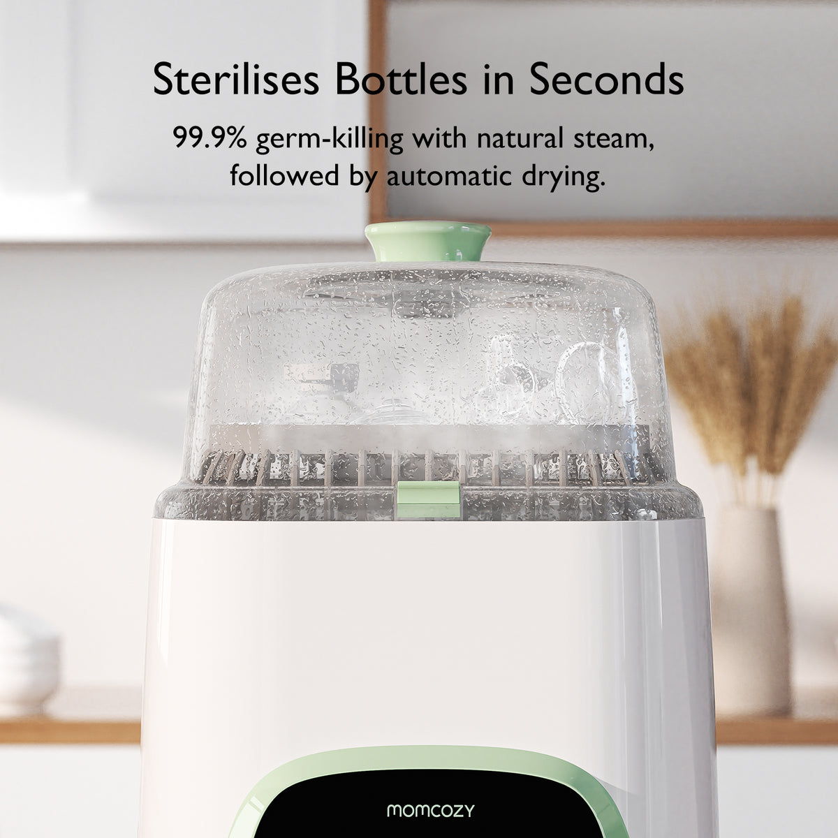 RetailSync:12704 MomCozy KleanPal PRO Baby Bottle Washer, Steriliser & Dryer