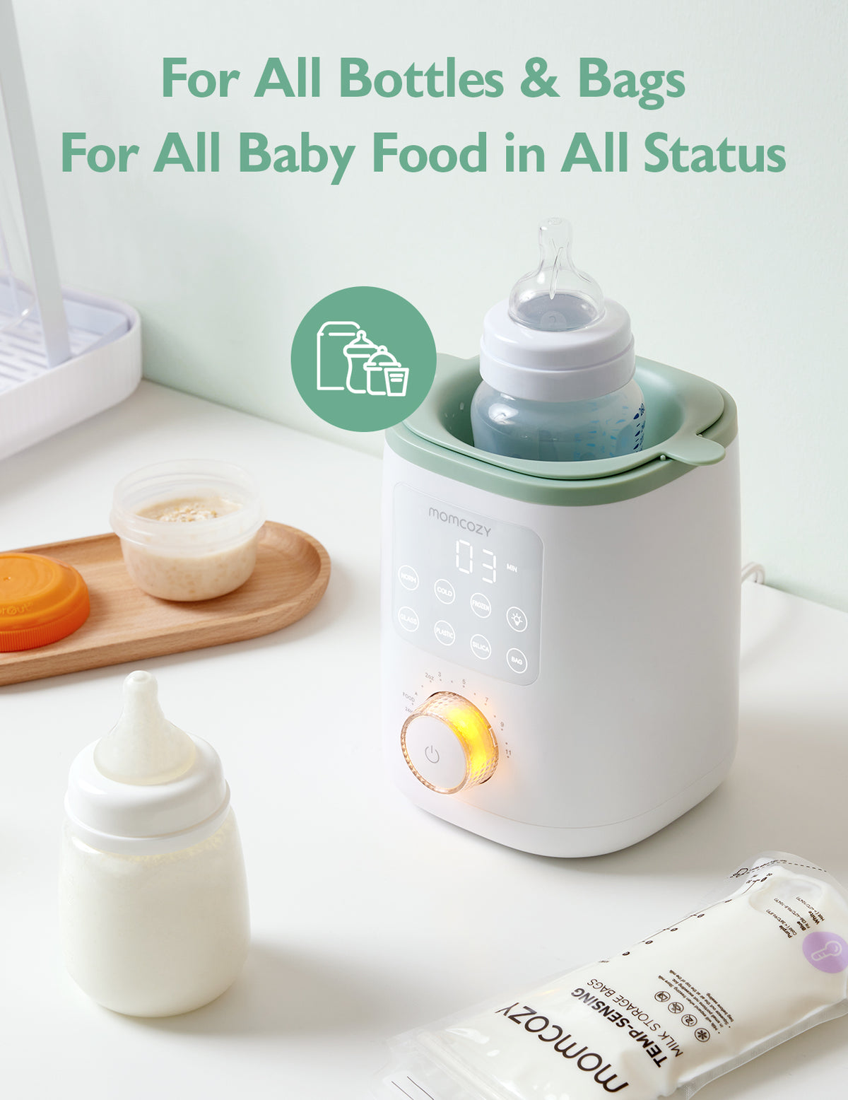 RetailSync:12710 MomCozy Nutri Home Bottle Warmer 9 in 1