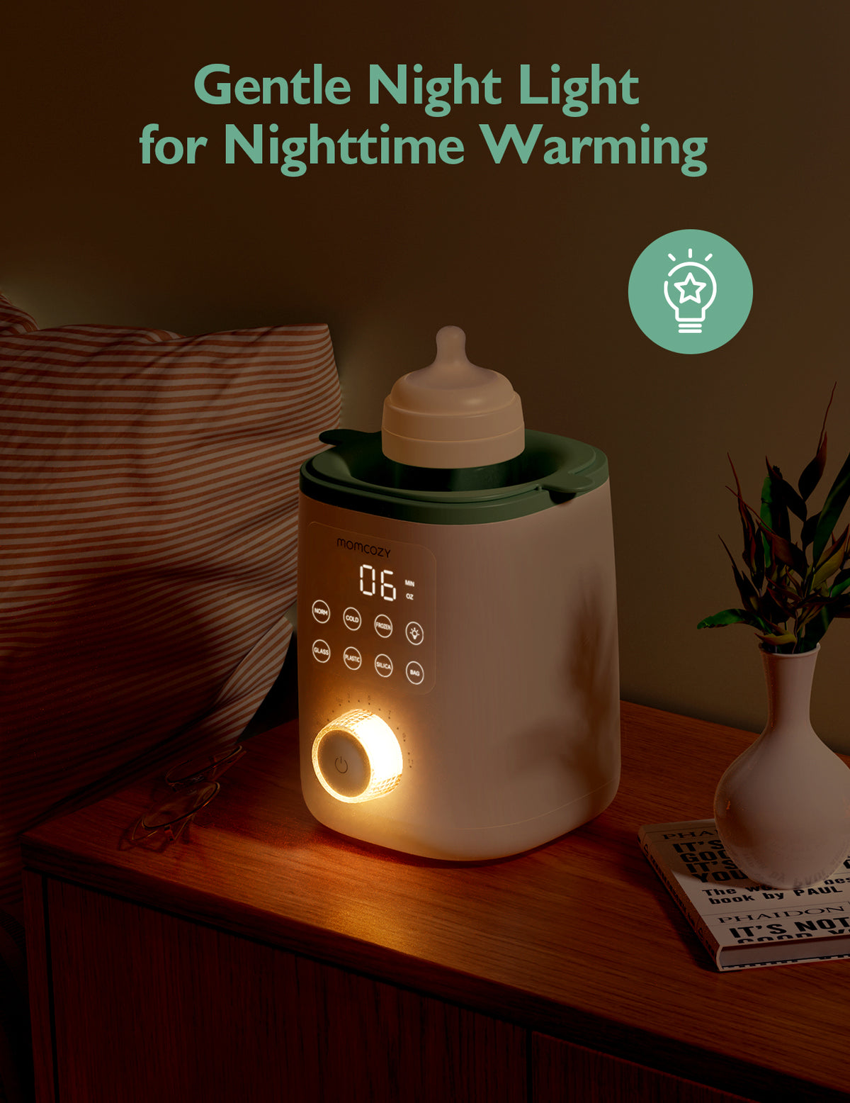 RetailSync:12713 MomCozy Nutri Home Bottle Warmer 9 in 1
