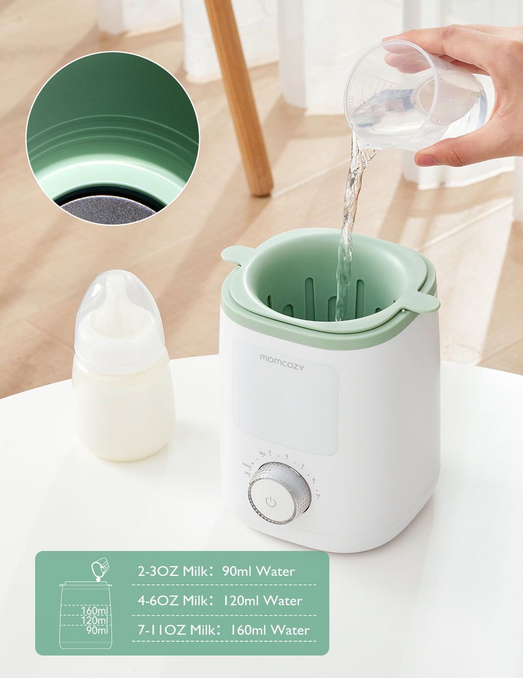 RetailSync:12715 MomCozy Nutri Home Bottle Warmer 9 in 1