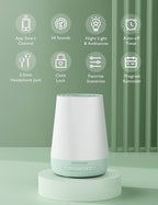 RetailSync:12728 MomCozy Smart Sound Machine White Noise