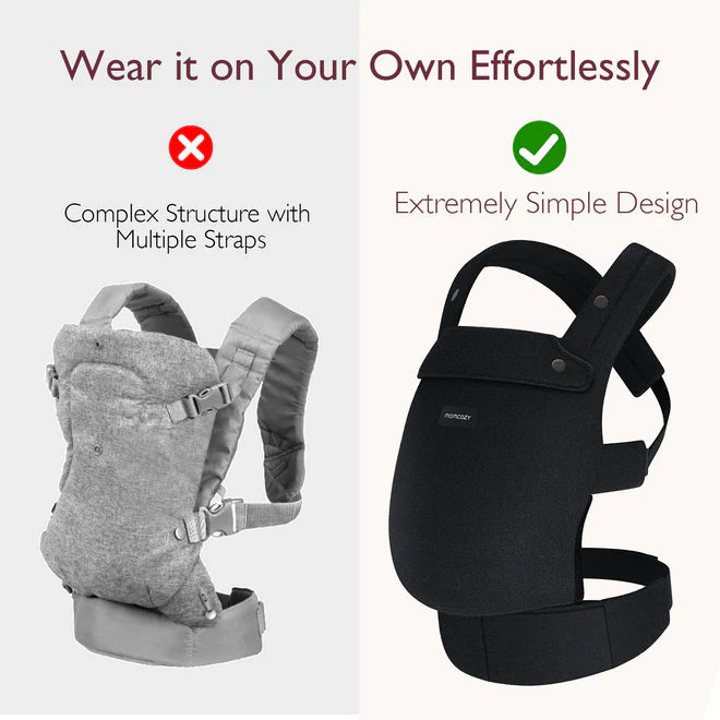 RetailSync:12649 MomCozy PureHug Baby Carrier 3m+ Cotton