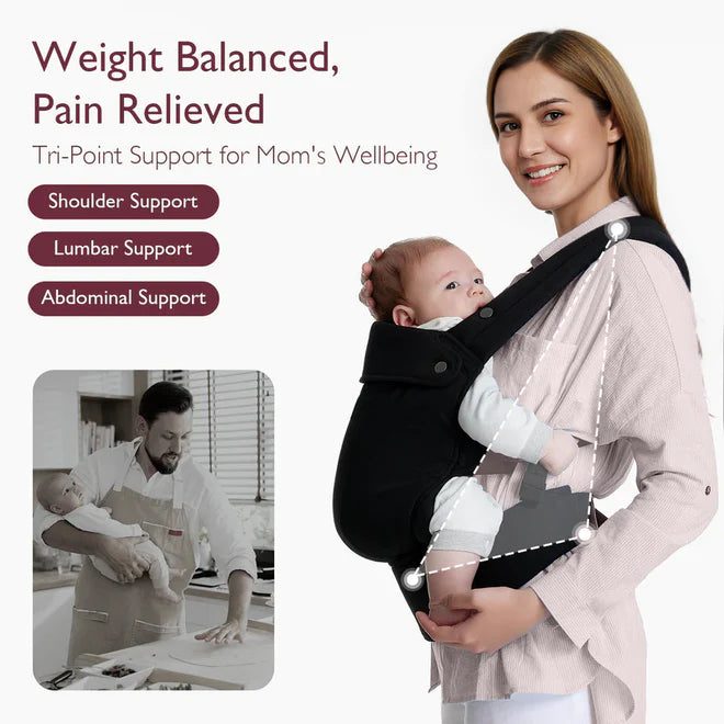 RetailSync:12651 MomCozy PureHug Baby Carrier 3m+ Cotton