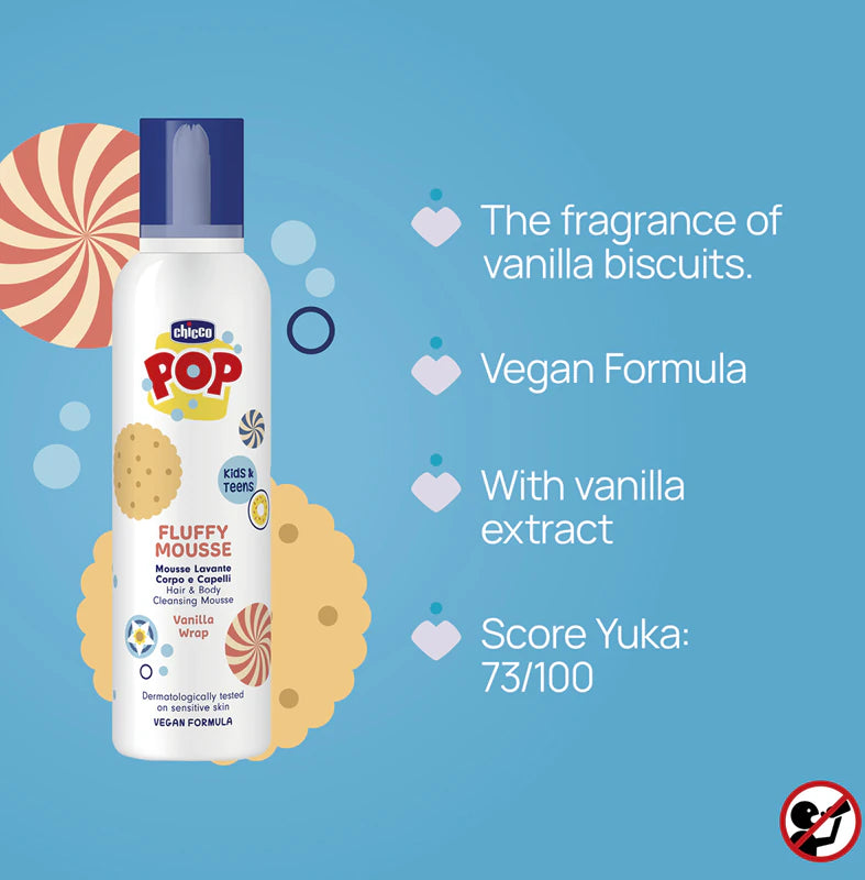 RetailSync:12747 Chicco POP Fluffy Cleansing Mousse 200ml