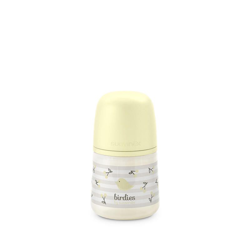 RetailSync:12782 Suavinex Bottle Silicone 150ml Birdies