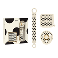 RetailSync:12788 Bibs Gift Set Polka Soothe & Go Latex Size 2