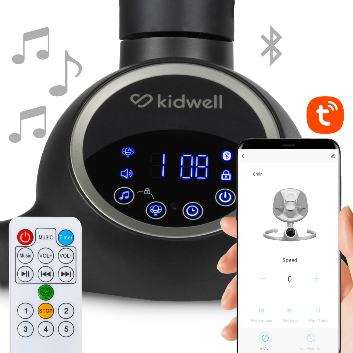 RetailSync:12845 KidWell REVE Electronic Swing