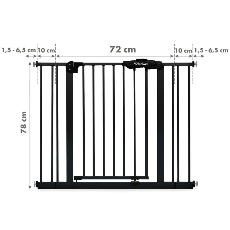 RetailSync:12856 KidWell Safety Gate 75-105cm