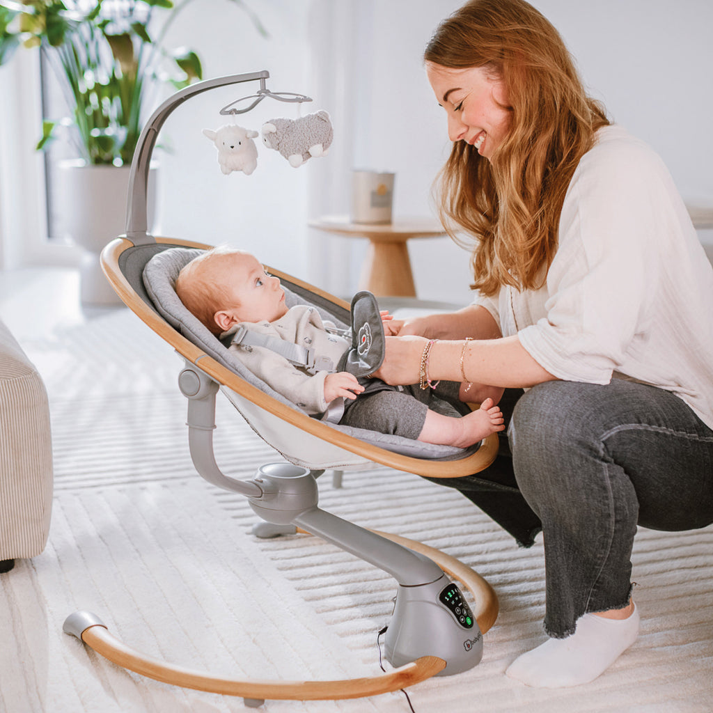 RetailSync:12870 BabyGo HOMEY Swing Wooden Frame