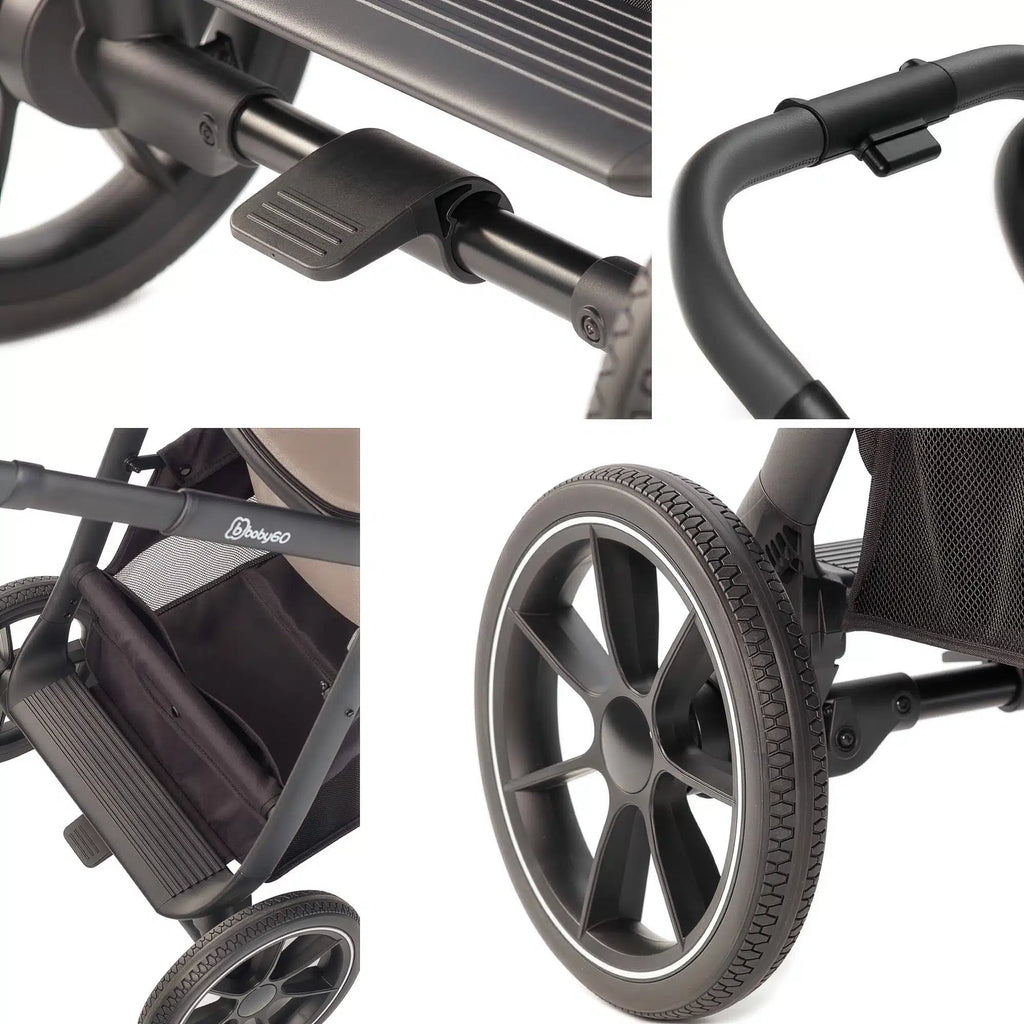 RetailSync:12879 BabyGo DUO Twin Stroller - Seats & Bassinets inc. Adapters