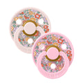 RetailSync:12924 Bibs Soother Colours x Liberty Oscar Meadow Latex Size 2